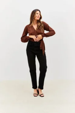 Acetate Slinky Bodysuit