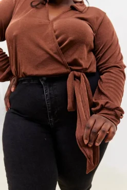 Acetate Slinky Bodysuit