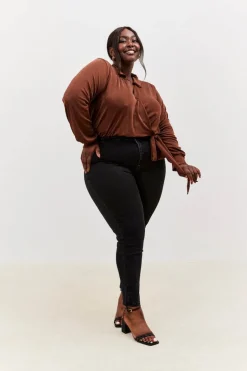 Acetate Slinky Bodysuit