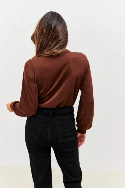 Acetate Slinky Bodysuit