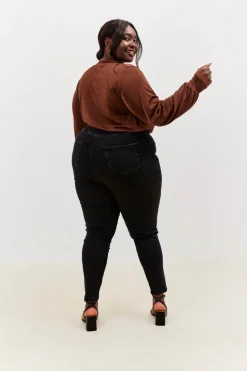 Acetate Slinky Bodysuit