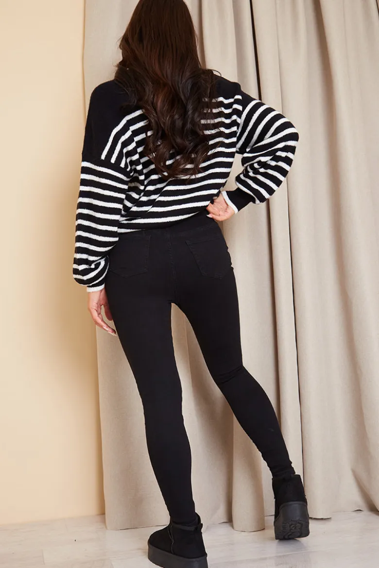 Adjustable Skinny Jeans