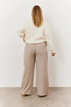 Adjustable Wide Leg Trouser