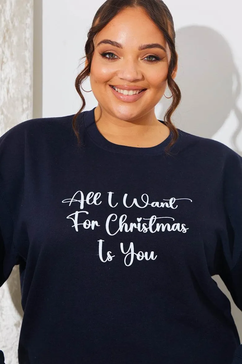 'All I Want For Christmas Is You' Charity Christmas Sweater