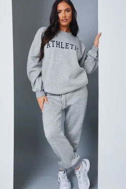 Athletic' Slogan Sweater