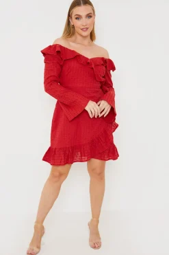 Bardot Broderie Anglaise Mini Dress