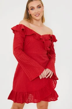 Bardot Broderie Anglaise Mini Dress