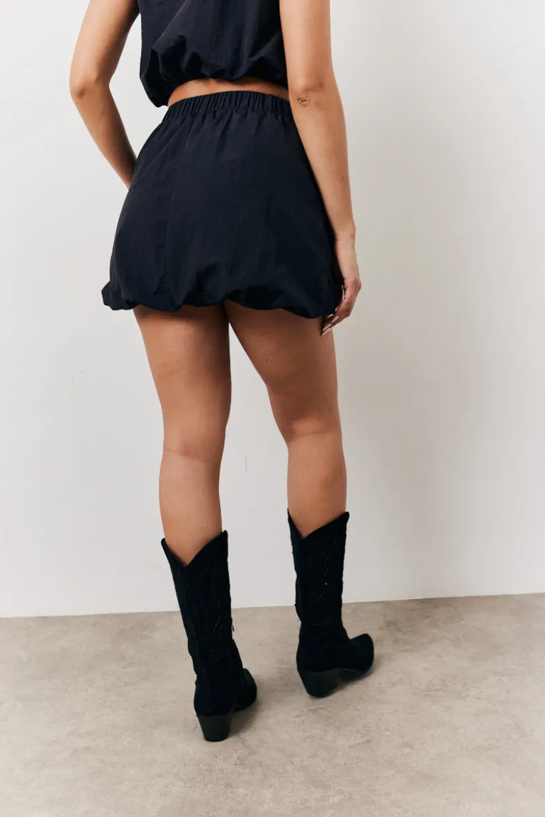 Black Balloon Co-Ord Mini Skirt