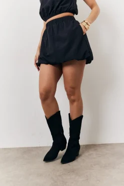 Black Balloon Co-Ord Mini Skirt