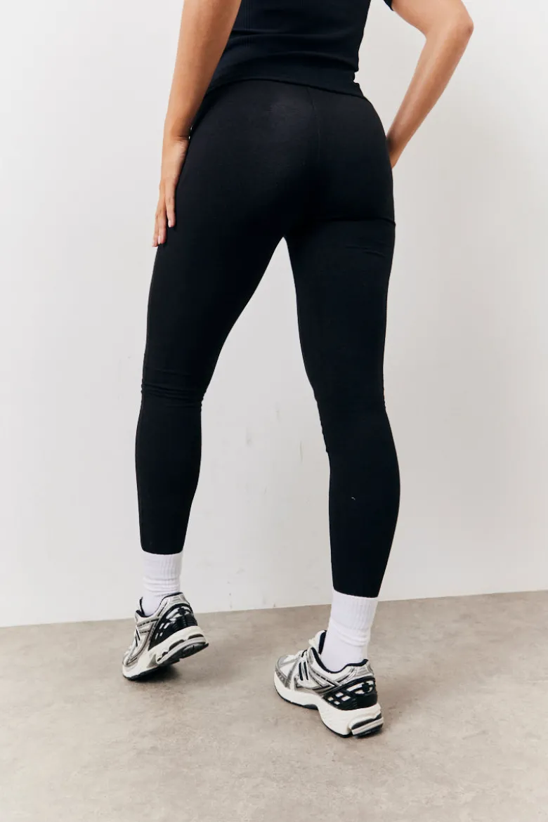 Black 2 Pack Jersey Kickflare and Legging