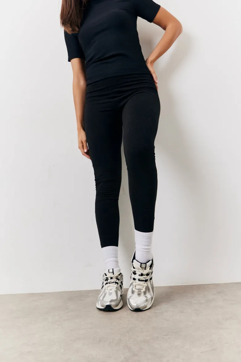 Black 2 Pack Jersey Kickflare and Legging