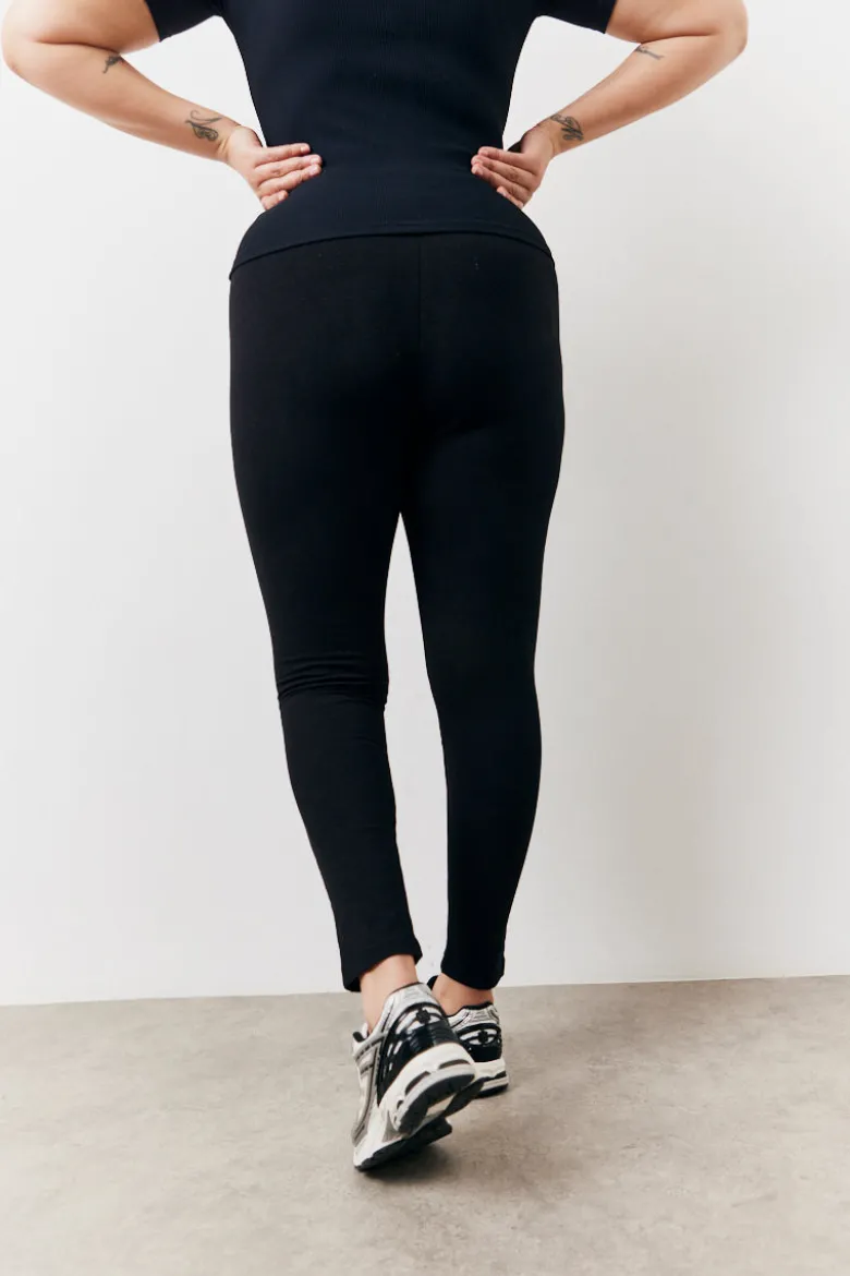 Black 2 Pack Jersey Kickflare and Legging
