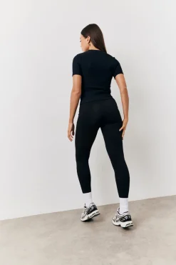 Black 2 Pack Jersey Kickflare and Legging