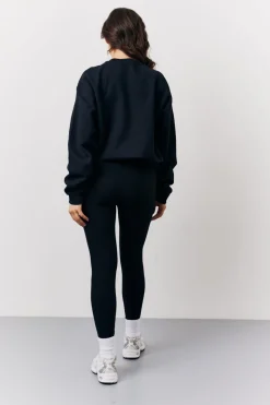 Black Team Bride Slogan Sweatshirt