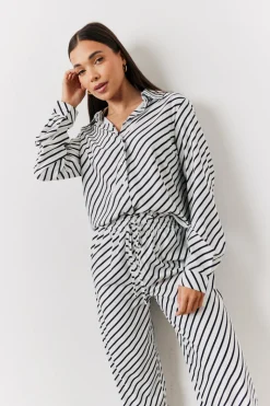 Black & White Striped Shirt
