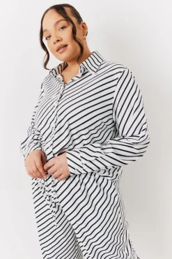Black & White Striped Shirt