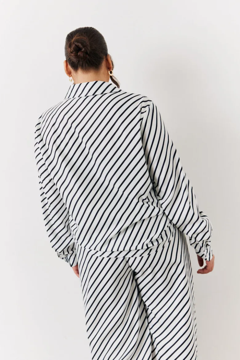 Black & White Striped Shirt