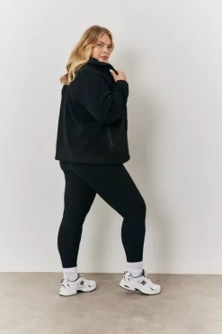 Borg Jacket With Pocket Detail