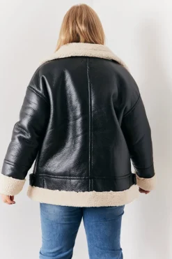 Borg Trim Aviator Jacket