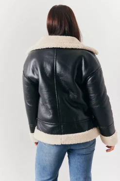 Borg Trim Aviator Jacket