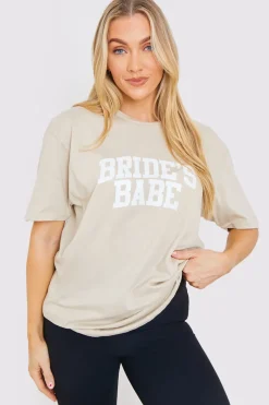Bride's Babe Crew Neck T-Shirt