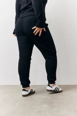 Brushed Rib Co Ord Slim Joggers