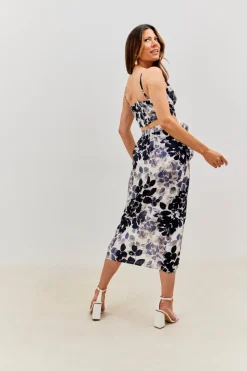 Button Through Corset Co-Ord Crop Top