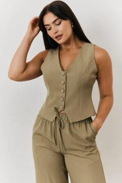Button Through Waistcoat