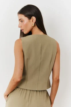 Button Through Waistcoat