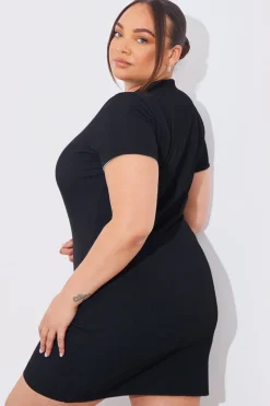 Cap Sleeve Reversible Mini Dress