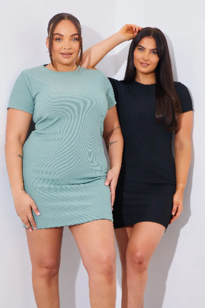 Cap Sleeve Reversible Mini Dress