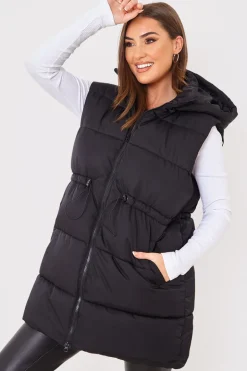 Cinched Waist Gilet