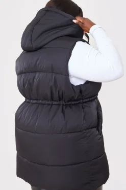 Cinched Waist Gilet