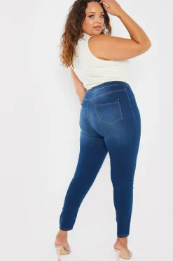 Clean High Waisted Stretch Jegging Jeans
