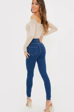 Clean High Waisted Stretch Jegging Jeans