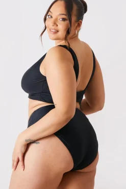 Control High Waist Full Brief Bikini Bottom