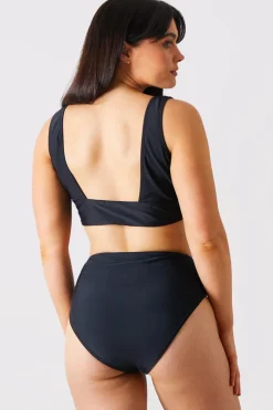 Control High Waist Full Brief Bikini Bottom