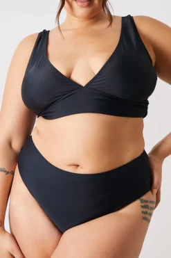 Control High Waist Full Brief Bikini Bottom