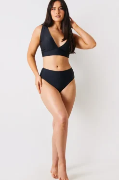 Control High Waist Full Brief Bikini Bottom