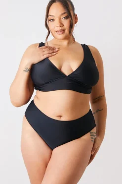 Control High Waist Full Brief Bikini Bottom