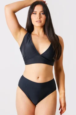 Control High Waist Full Brief Bikini Bottom