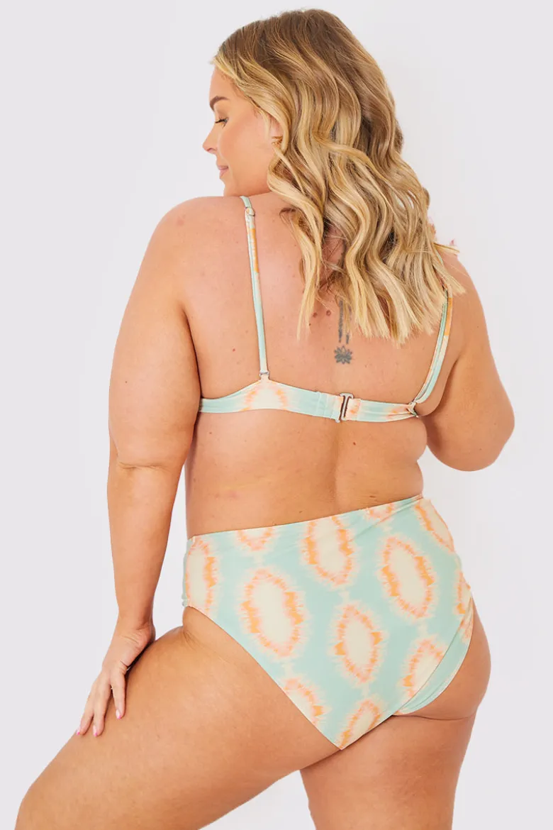 Control High Waist High Leg Bikini Bottoms