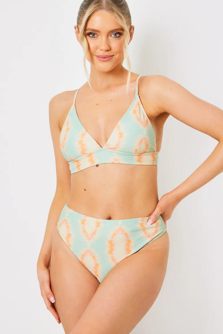 Control High Waist High Leg Bikini Bottoms