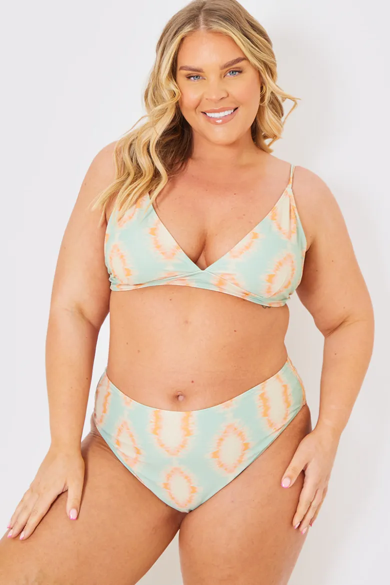 Control High Waist High Leg Bikini Bottoms