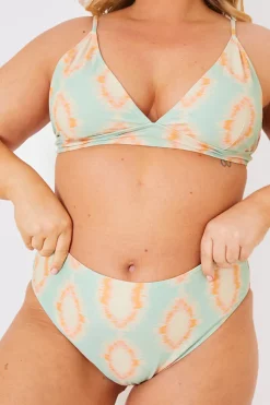 Control High Waist High Leg Bikini Bottoms