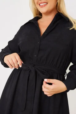 Corduroy Shirt Dress