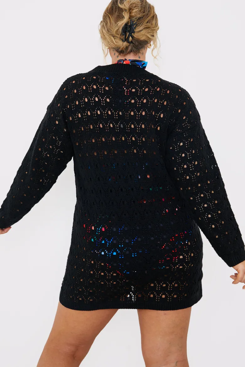 Crochet Mini Dress
