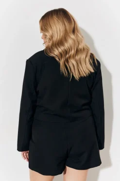 Cropped Tailored Blazer
