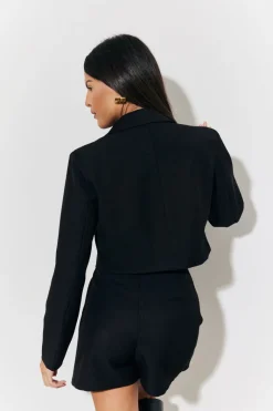 Cropped Tailored Blazer