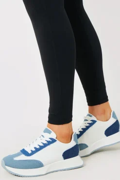 Denim Contrast Detail Trainer